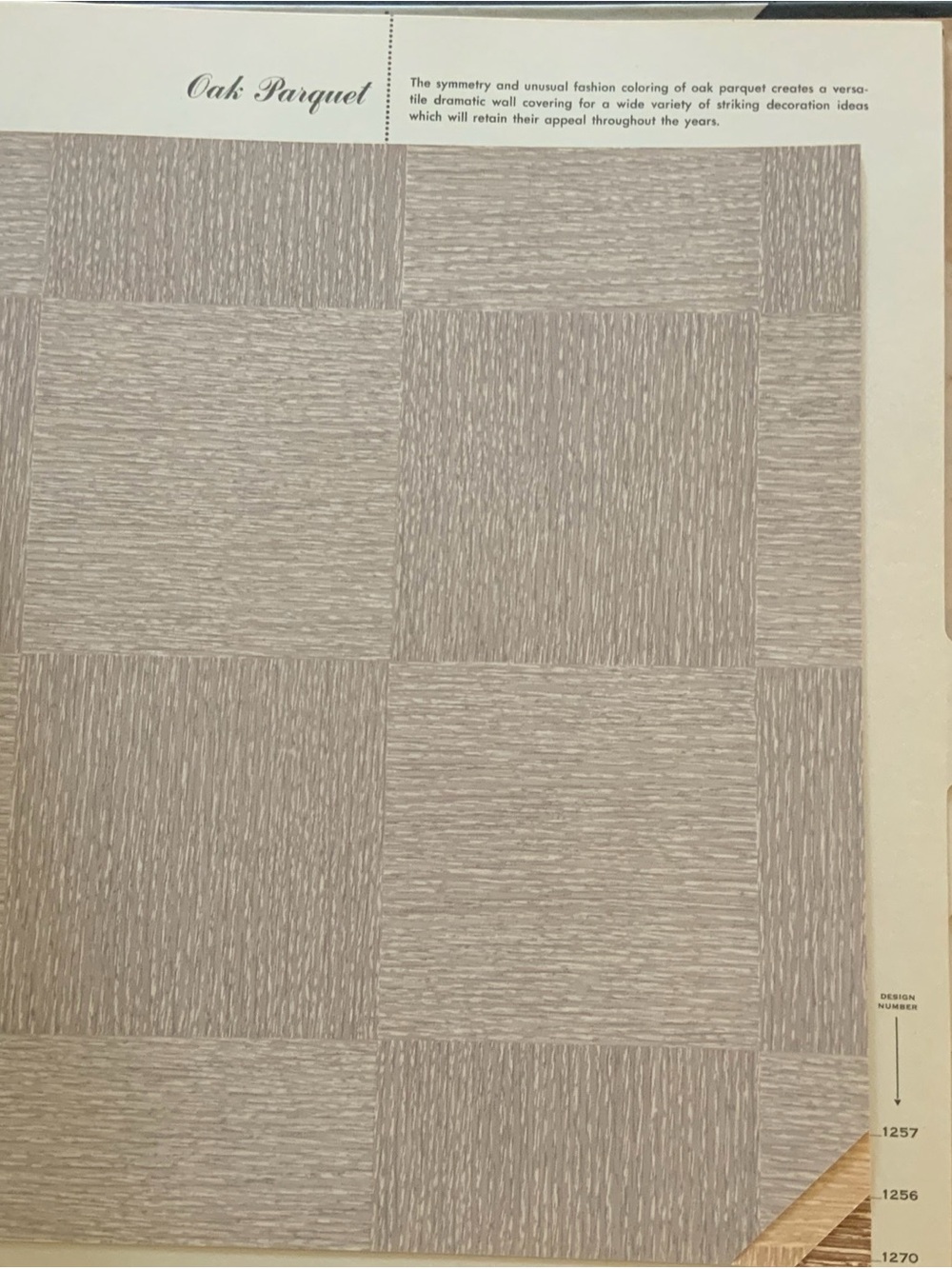Vintage 1950’s Schumacher Di-Lon Wallpaper Sample Book MCM  16 3/8x16 1/2x3/4 - Picture 15 of 16